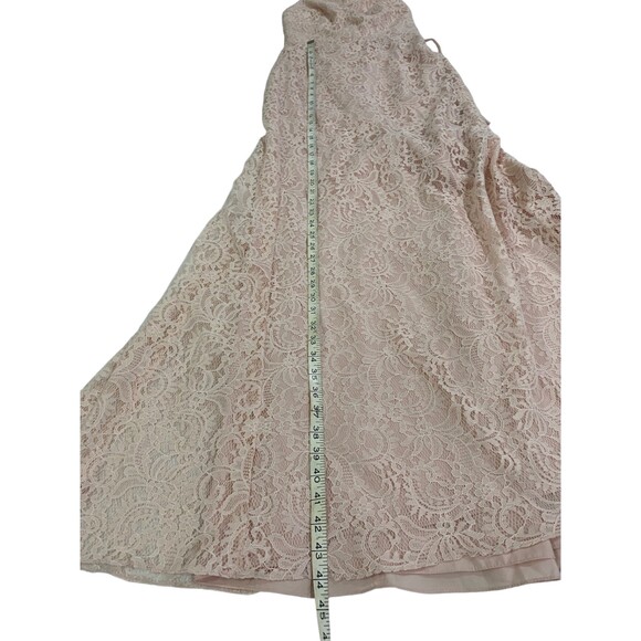 Dessy Collection 2995 Sz 0 Blush Pink Dress Party Cocktail Prom Homecoming NWT - Picture 15 of 16